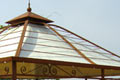 Pavilliondach aus PVC