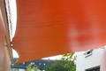 PVC-Planenstoff, Sonnensegel als Nischenmontage