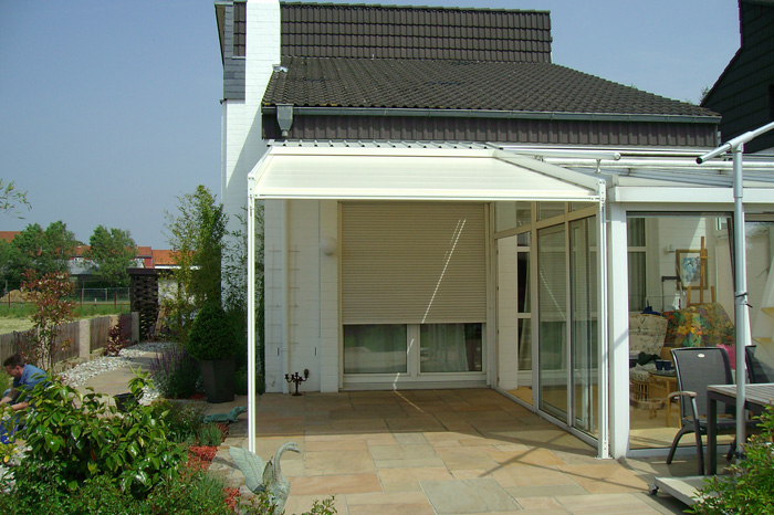 Pergola Sunrain für die Terasse