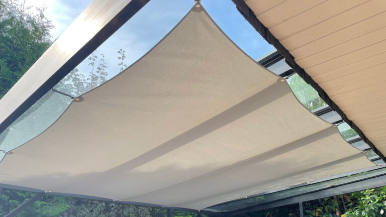 AIRTEX Segel Pergola Unterglas