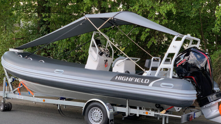 Bimini für Schlauchboot