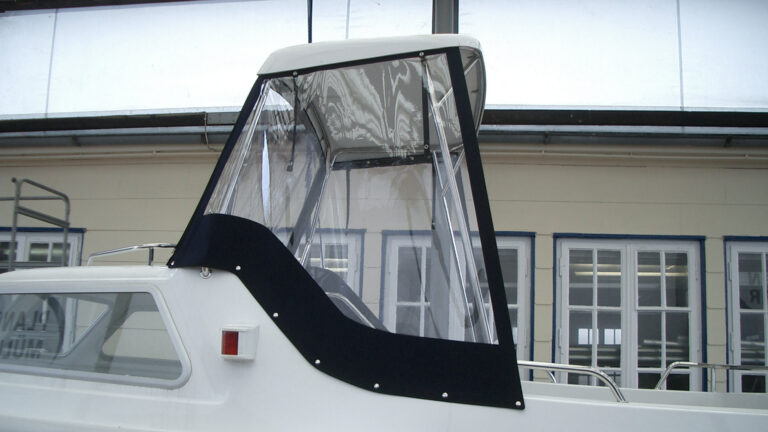Bootsverdeck für Führerstand