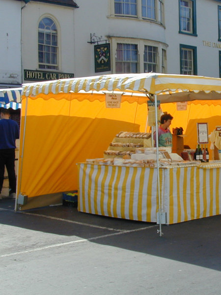Lambert Marktschirm Foto Marktplatz